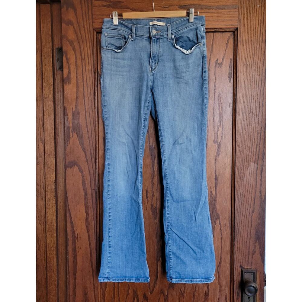 Levis Classic Bootcut Jeans Womens Size 10 Medium Wash Cotton Blend Denim